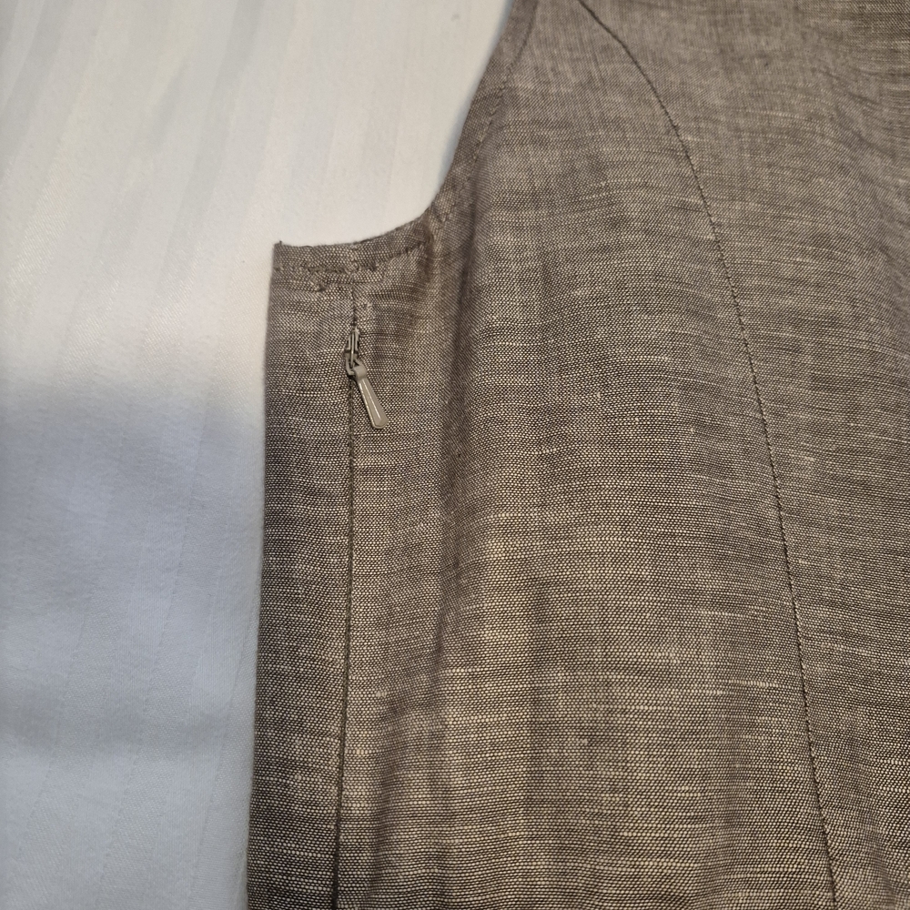 Willi Smith Brown Textured Dress - Picture 5 of 5